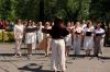 Chór Bella Flow śpiewa na rynku